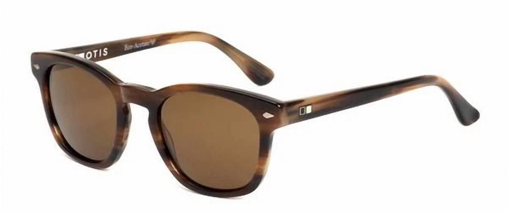 NEW OTIS EYEWEAR unisex summer of 67 eco polarized sunglasses in hornwood